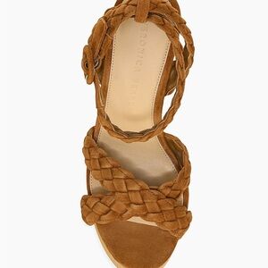 Veronica Beard Brown Braided Heels
